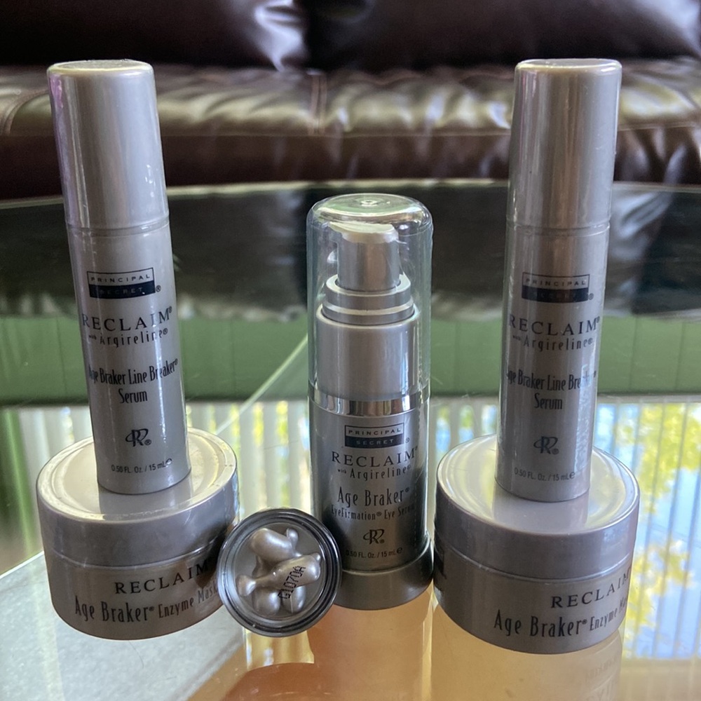 New Principal Secret facial products